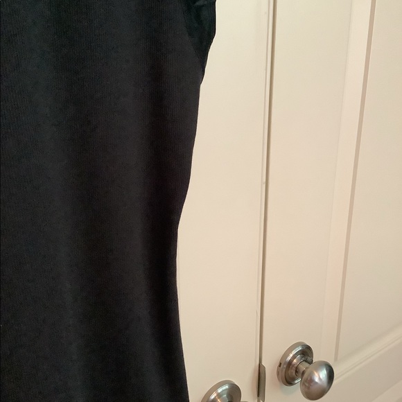 Frame Bias Cut Washable Silk Top Black XLarge - Picture 4 of 6